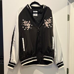 Converse Tokyo Oversized Satin Souvenir Jacket